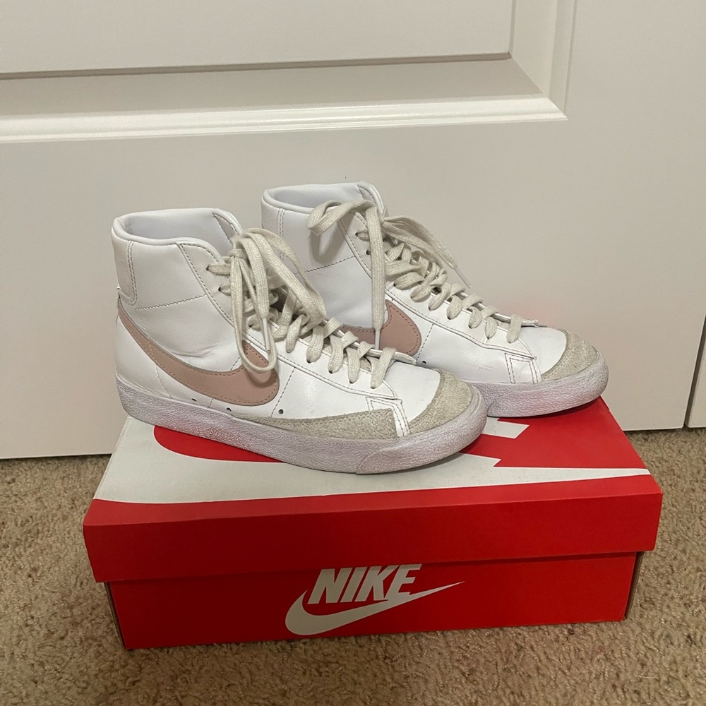 Pink Nike Blazers!